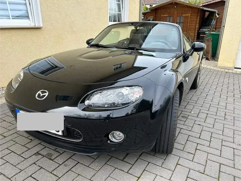 Gebraucht Mazda MX5 126 PS (92 kW) 2008 Schwarz Cabrio