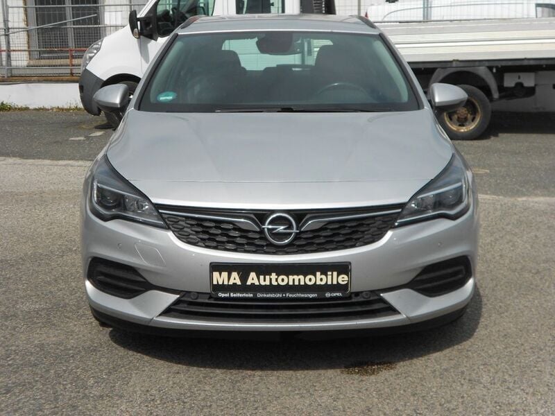 Silber Gebraucht 2019 Opel Astra Edition Kombi | 6.200 € (Superpreis) - Bild 1/4