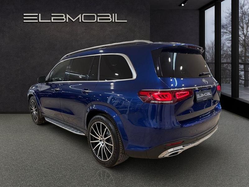 Gebraucht Mercedes GLS400 AMG line 330 PS (242 kW) 2021 Blau SUV
