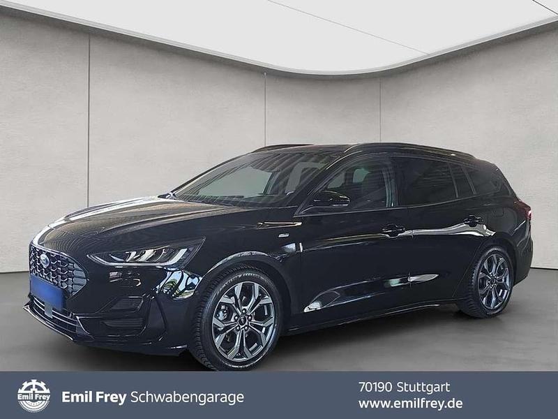 Agate black metallic Gebraucht 2024 Ford Focus ST-Line X Kombi | 21.900 € (Guter Preis) - Bild 1/4