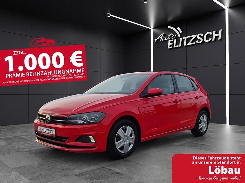 Flashrot Gebraucht 2018 VW Polo Comfortline Limousine | 11.890 € (Fairer Preis) - Bild 1/3