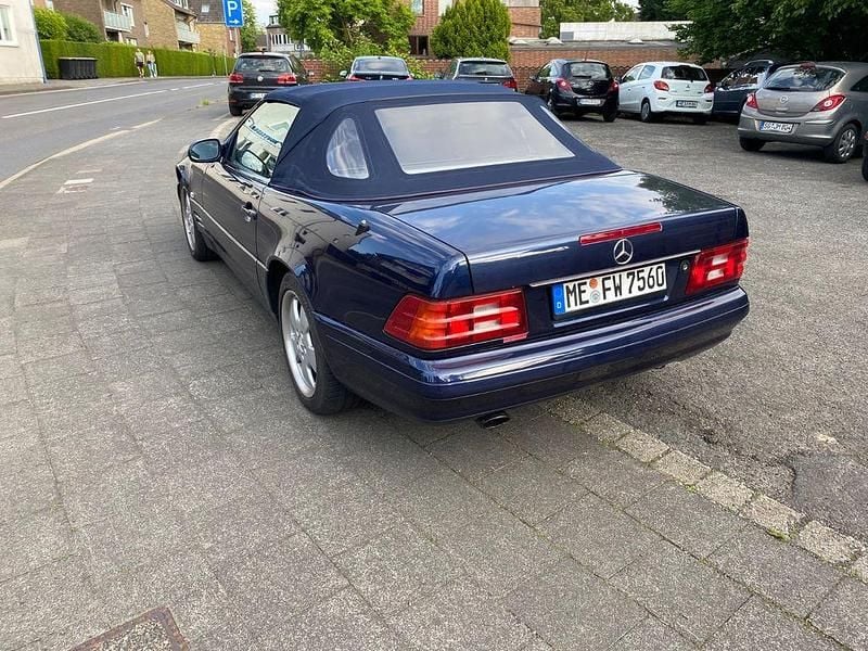 Gebraucht Mercedes SL320 224 PS (164 kW) 1998 Blau Cabrio