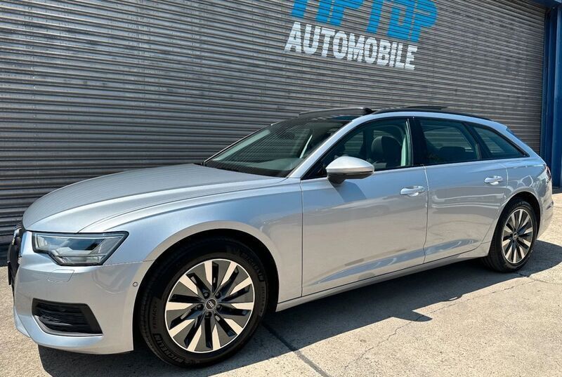 Silber Gebraucht 2022 Audi A6 Kombi | 32.490 € (Guter Preis) - Bild 1/4