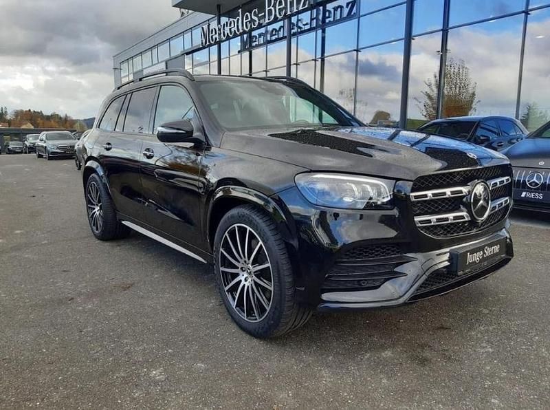 Schwarz Gebraucht 2021 Mercedes GLS400 Exclusive SUV | 84.500 € (Etwas zu teuer) - Bild 1/4