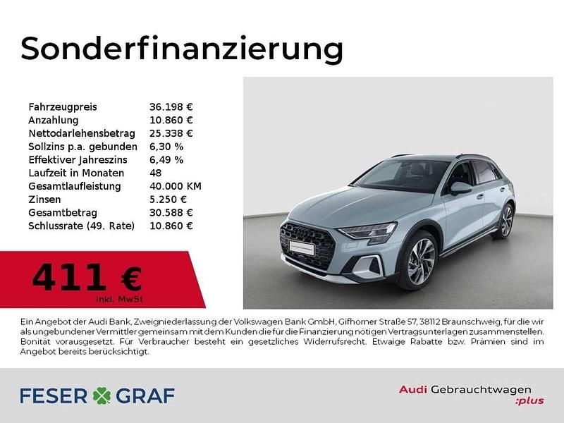 Pfeilgrauperleffekt Gebraucht 2024 Audi A3 Ambiente Kombi | 36.198 € (Etwas zu teuer) - Bild 1/2