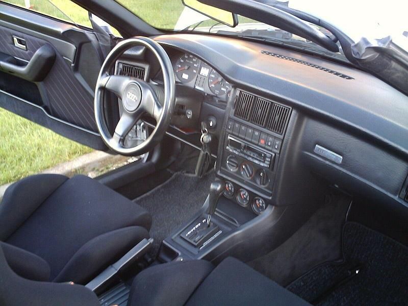 Gebraucht Audi Cabriolet Sport 133 PS (97 kW) 1993 Silber metallic Cabrio