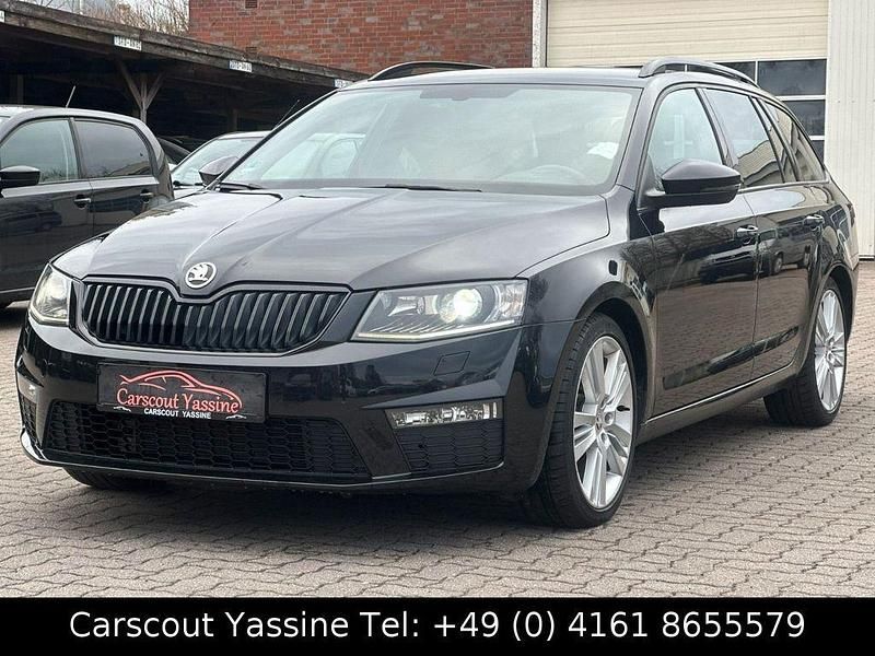 Gebraucht Skoda Octavia RS 184 PS (135 kW) 2016 Schwarz Kleinwagen