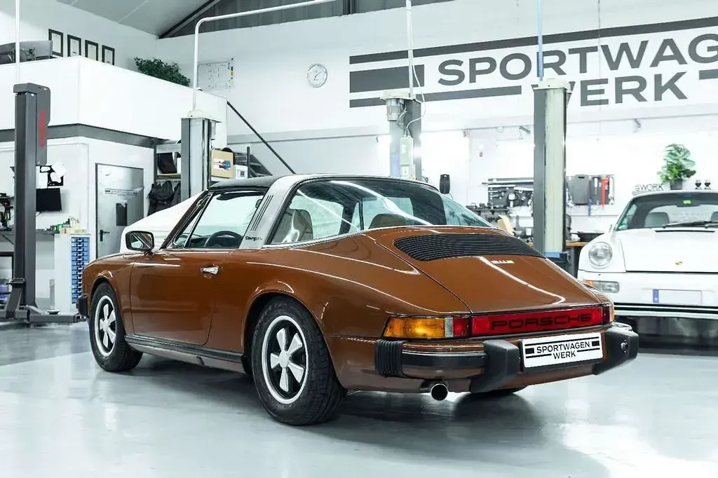 Gebraucht Porsche 911 165 PS (121 kW) 1976 Braun Cabrio
