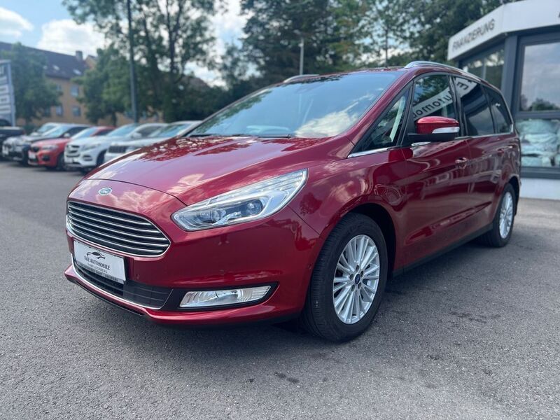 Gebraucht Ford Galaxy Titanium 209 PS (153 kW) 2017 Rot Van / Kleinbus