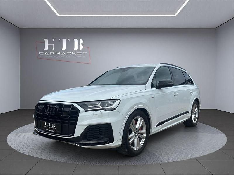 Weiß Gebraucht 2022 Audi Q7 S-Line SUV | 51.890 € (Guter Preis) - Bild 1/4