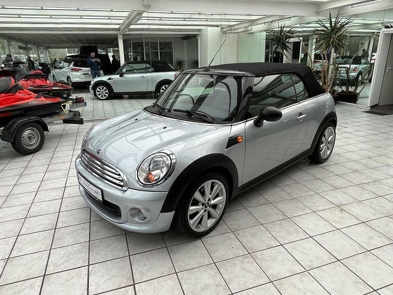 Silber Gebraucht 2010 Mini One Cabriolet Cabrio | 7.100 € (Fairer Preis) - Bild 1/4