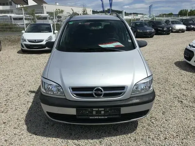 Gebraucht Opel Zafira 101 PS (74 kW) 2005 Silber Van / Kleinbus