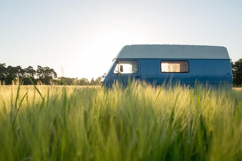 Gebraucht VW LT 102 PS (75 kW) 1991 Blau Van / Kleinbus