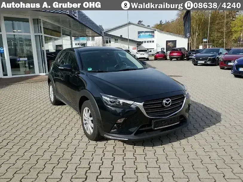 Gebraucht Mazda CX-3 121 PS (88 kW) 2022 Jet black SUV