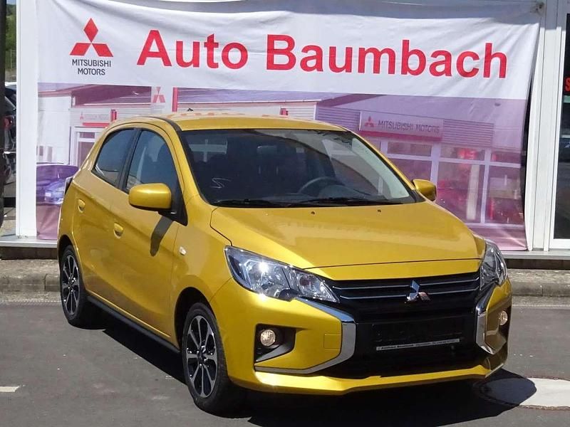 Gebraucht Mitsubishi Space Star Select+ 71 PS (52 kW) 2023 Citringelb Limousine