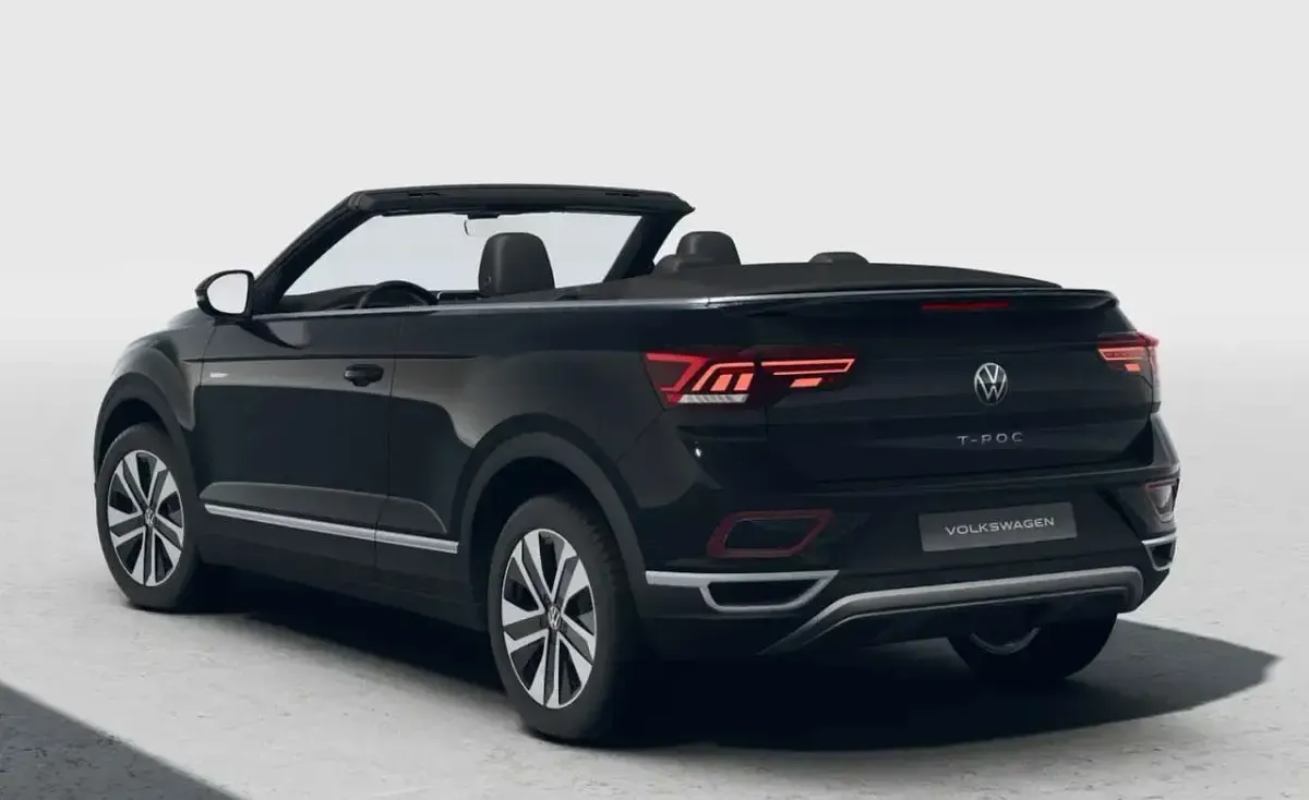 Neu VW T-Roc Cabriolet 150 PS (110 kW) 2026 Schwarz Cabrio