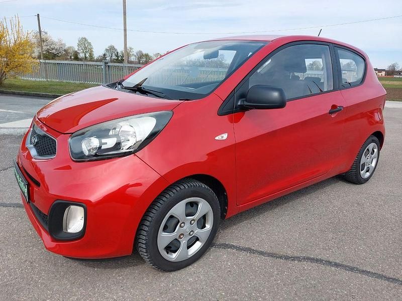 Gebraucht Kia Picanto 69 PS (50 kW) 2013 Rot Kleinwagen