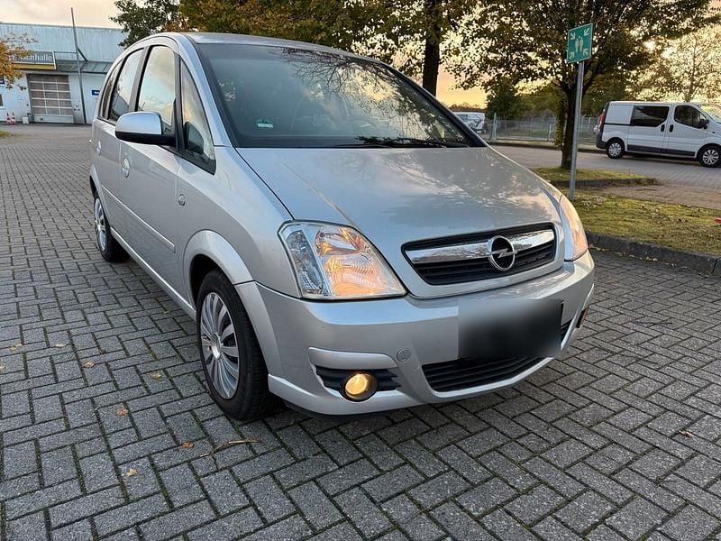 Silber Gebraucht 2008 Opel Meriva Van / Kleinbus | 3.399 € (Etwas zu teuer) - Bild 1/4