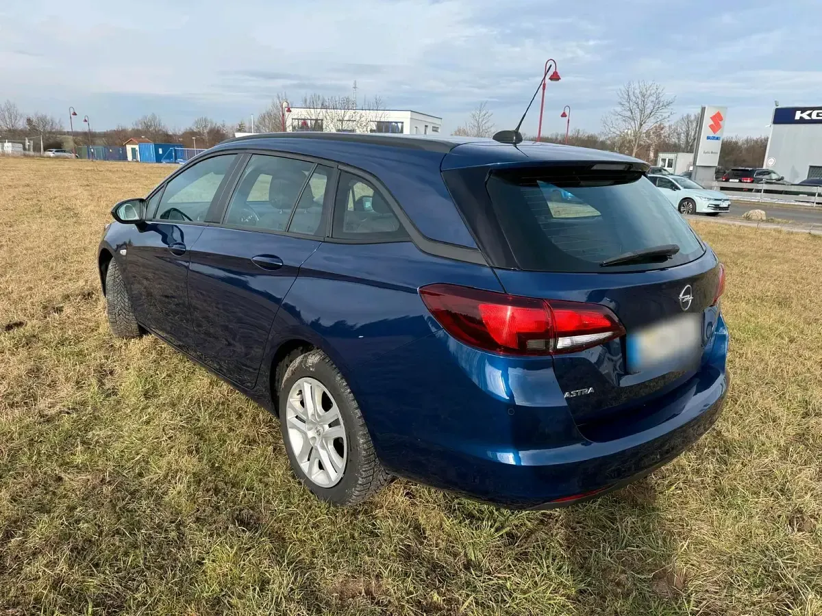 Gebraucht Opel Astra 122 PS (89 kW) 2020 Blau Kombi