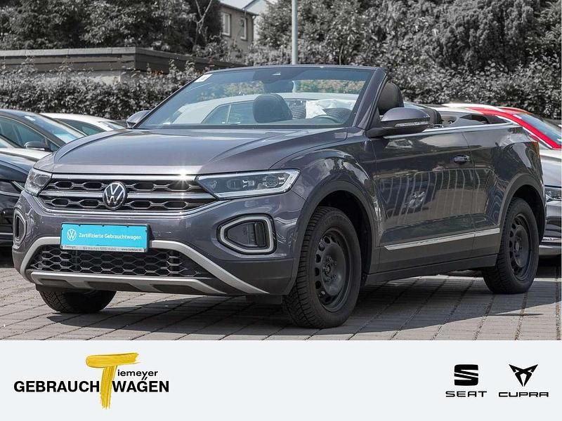 Rauchgrau metallic Gebraucht 2023 VW T-Roc Cabriolet Style Cabrio | 29.760 € (Fairer Preis) - Bild 1/4
