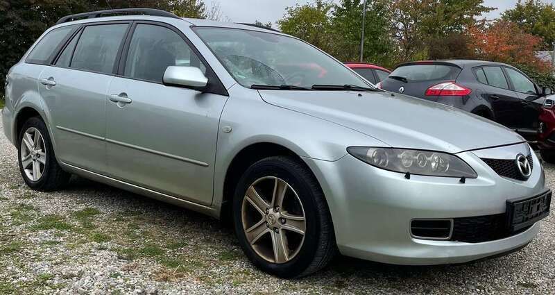 Silber Gebraucht 2006 Mazda 6 Exclusive Kombi | 250 € (Guter Preis) - Bild 1/4