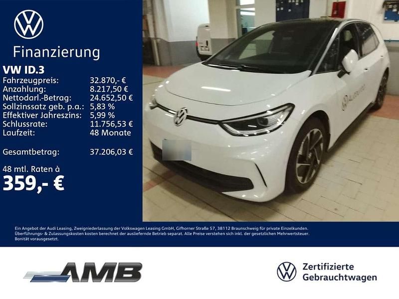 Gebraucht VW ID.3 Pro 150 kW (204 PS) 2025 Weiß Kleinwagen