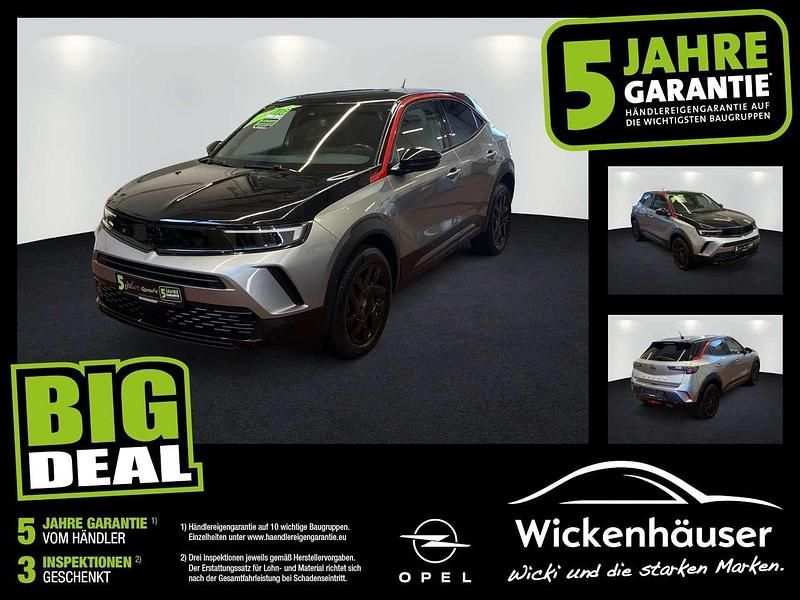 Gebraucht Opel Mokka GS Line 131 PS (96 kW) 2023 Kontrast grau/quarz silber SUV