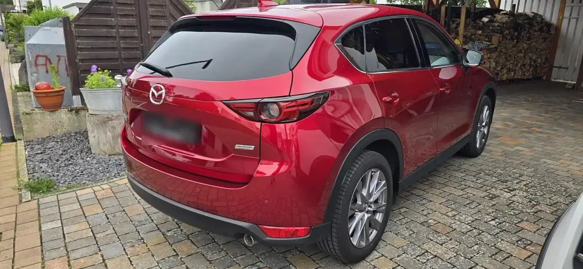 Gebraucht Mazda CX-5 184 PS (135 kW) 2019 Rot SUV