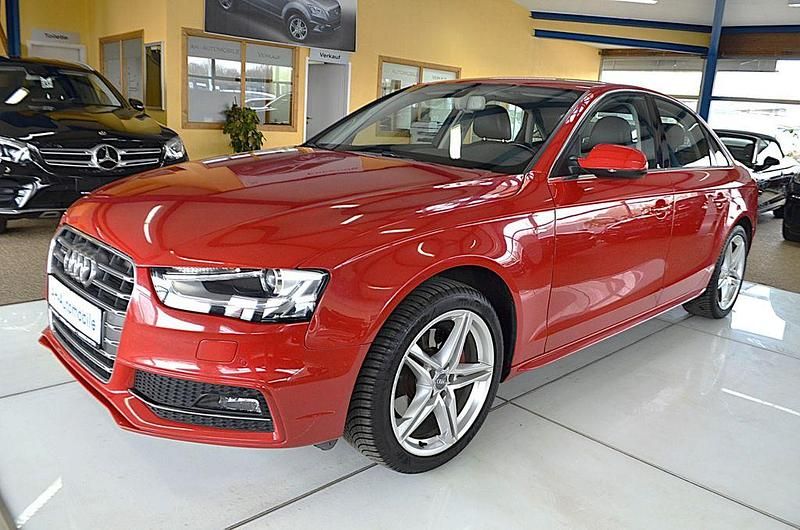 Gebraucht Audi A4 S-Line 211 PS (155 kW) 2014 Rot Limousine