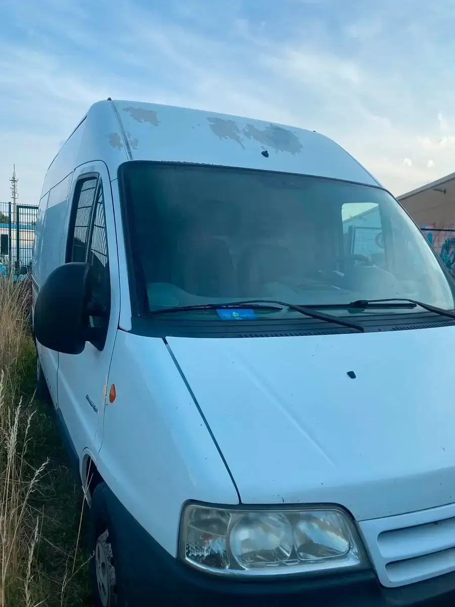 Gebraucht Citroën Jumper 101 PS (74 kW) 2005 Weiß Van / Kleinbus