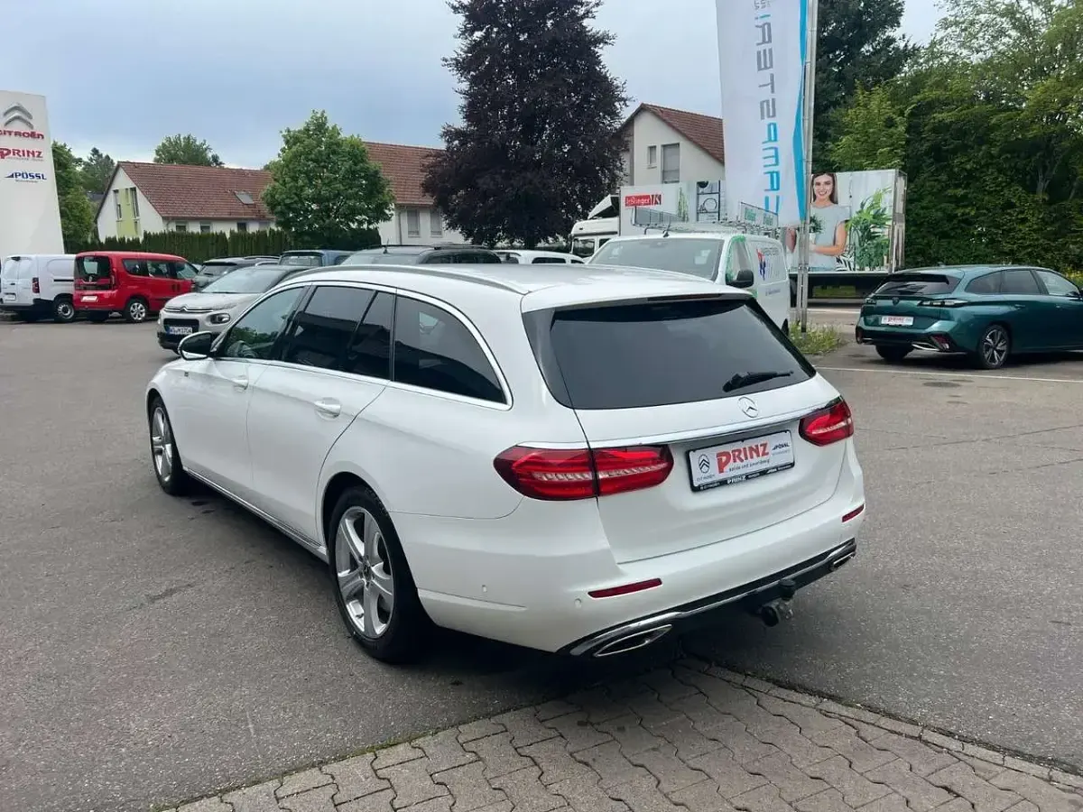 Brugt Mercedes E400 333 HK (244 kW) 2017 Hvid Stationcar
