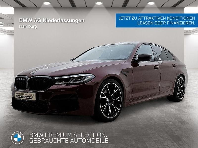 Rot Gebraucht 2022 BMW M5 Competition Edition Limousine | 73.302 € (Guter Preis) - Bild 1/4