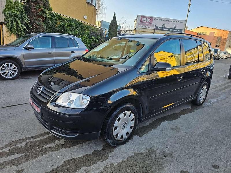 Schwarz Gebraucht 2005 VW Touran Conceptline Van / Kleinbus | 2.500 € (Fairer Preis) - Bild 1/4