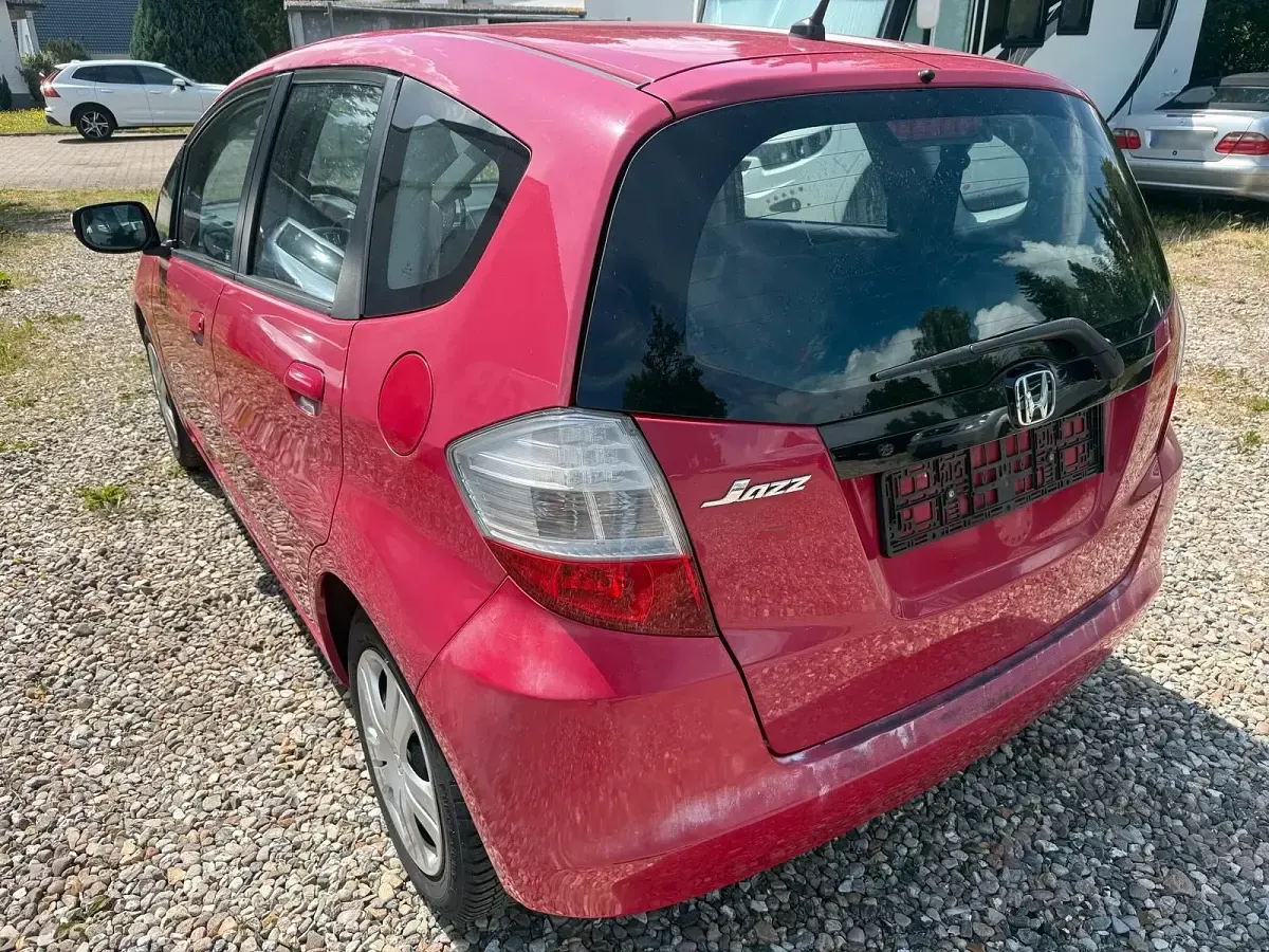 Gebraucht Honda Jazz 100 PS (73 kW) 2009 Rot Kleinwagen