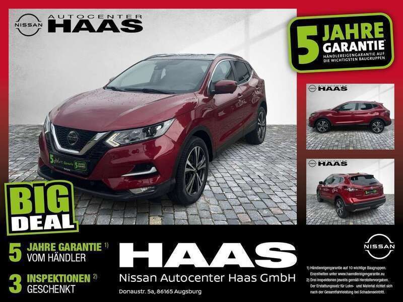 New red (m) Gebraucht 2021 Nissan Qashqai Zama SUV | 18.890 € (Superpreis) - Bild 1/4