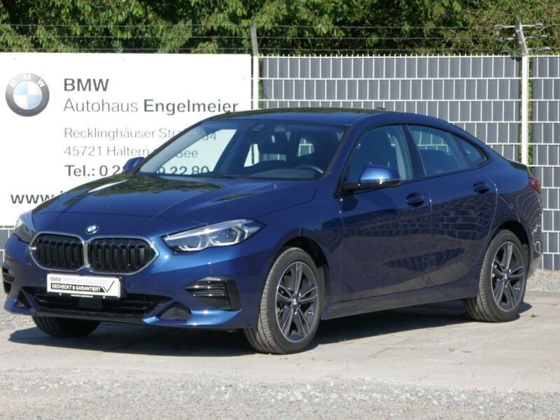 Blau Gebraucht 2024 BMW 218 Sport Line Coupé | 26.790 € (Superpreis) - Bild 1/3
