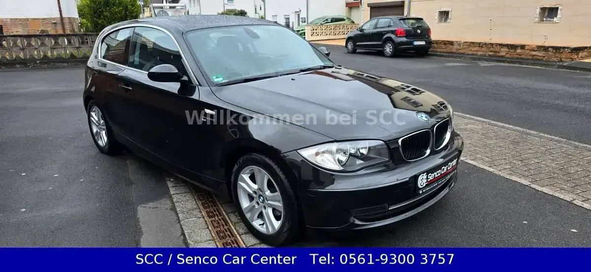 Gebraucht BMW 116 122 PS (89 kW) 2008 Black sapphire metallic Kleinwagen