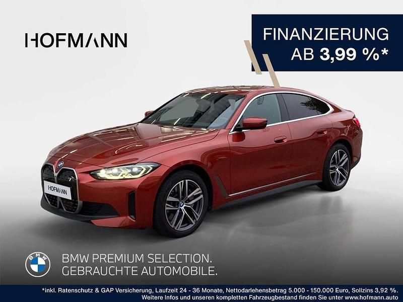 Sunset orange metallic Gebraucht 2023 BMW i4 Sport Line Limousine | 42.890 € (Fairer Preis) - Bild 1/2