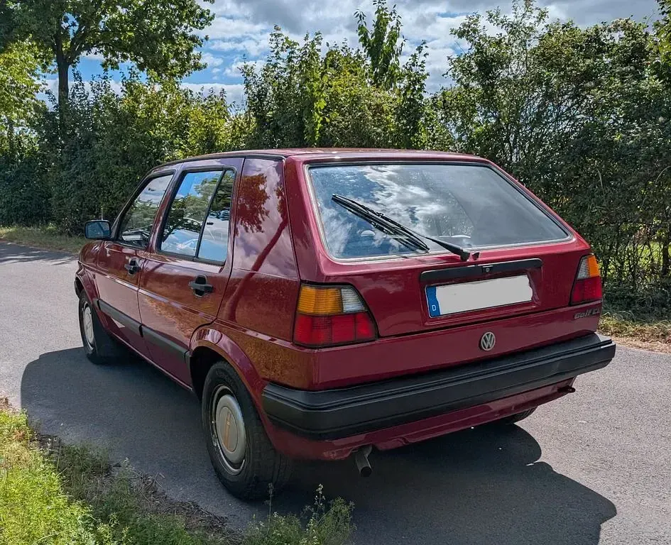 Gebraucht VW Golf II 54 PS (39 kW) 1990 Rot Kleinwagen