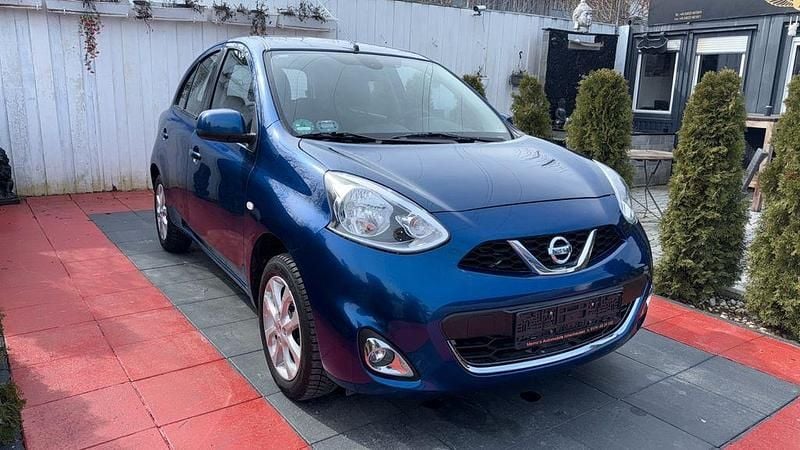 Gebraucht Nissan Micra Acenta 80 PS (58 kW) 2017 Blau Kleinwagen
