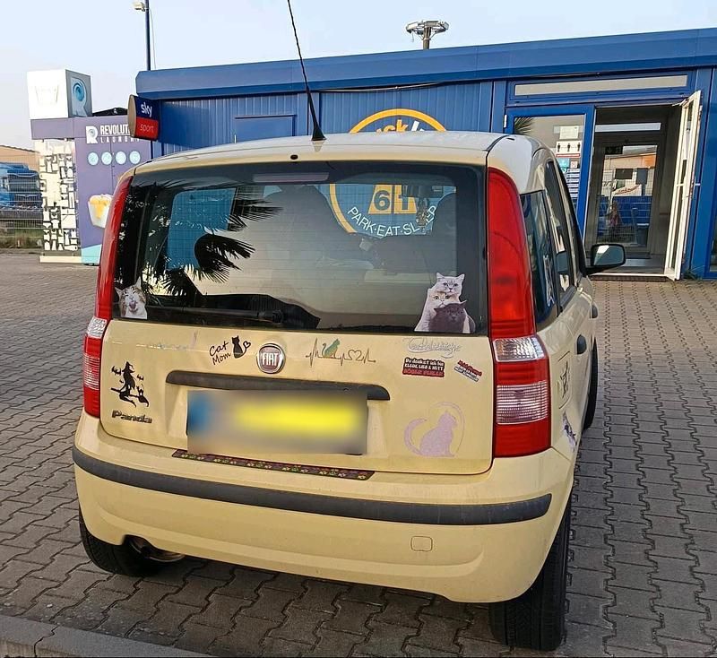 Gebraucht Fiat Panda 54 PS (39 kW) 2009 Gelb Kleinwagen