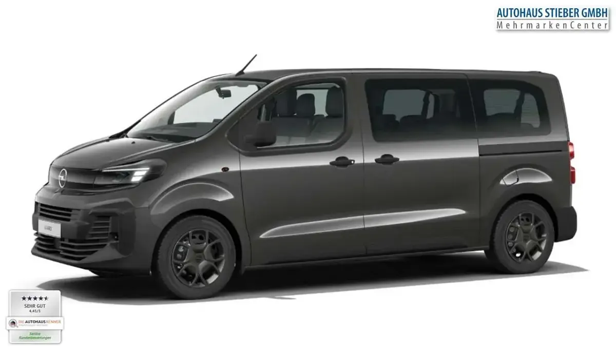 Ny Opel Vivaro 177 HK (130 kW) 2025 Grå MPV