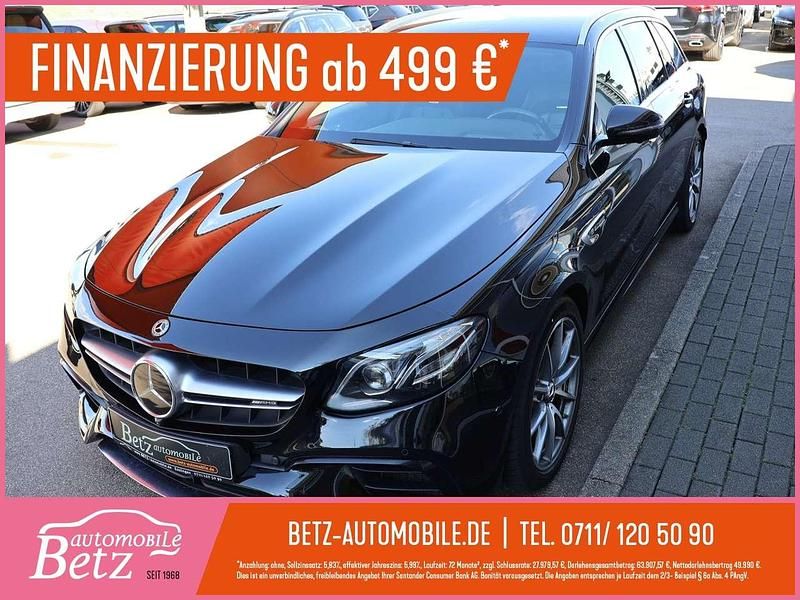 Schwarz Gebraucht 2018 Mercedes E63 AMG AMG Kombi | 54.990 € (Teuer) - Bild 1/4