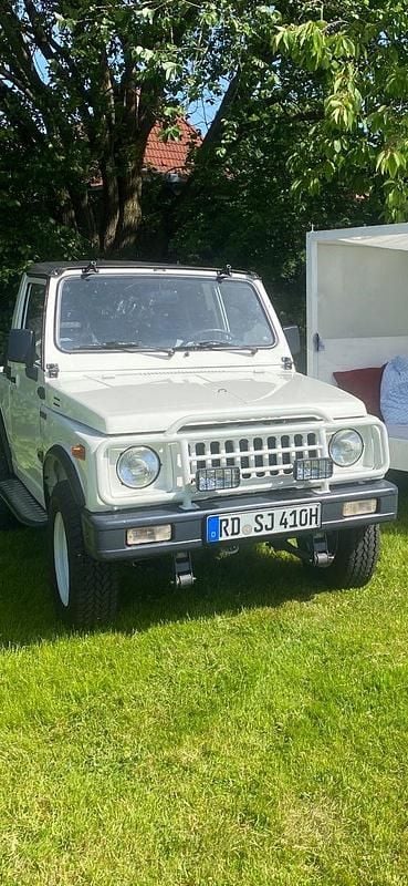 Second-hand Suzuki Samurai 45 CP (33 kW) 1988 Alb SUV
