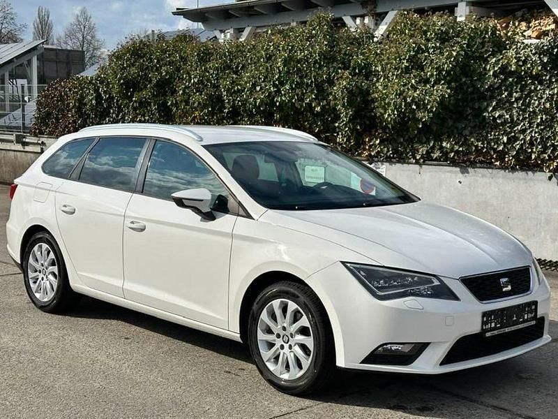 Gebraucht Seat Leon 125 PS (91 kW) 2014 Weiß Kombi