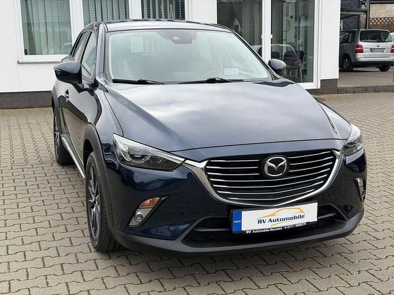 Gebraucht Mazda CX-3 Sports-Line 120 PS (88 kW) 2017 Blau SUV