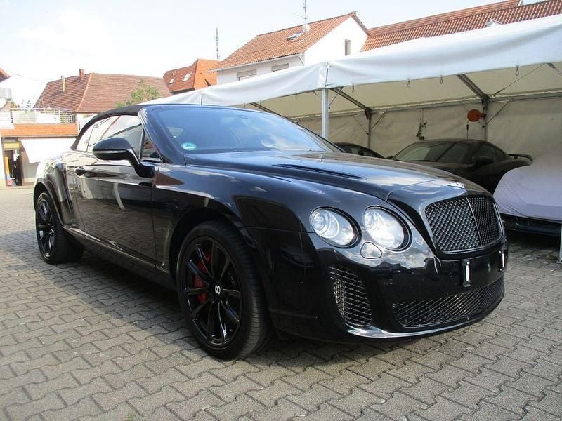 Schwarz Gebraucht 2010 Bentley Continental Supersports Cabrio | 59.889 € - Bild 1/4