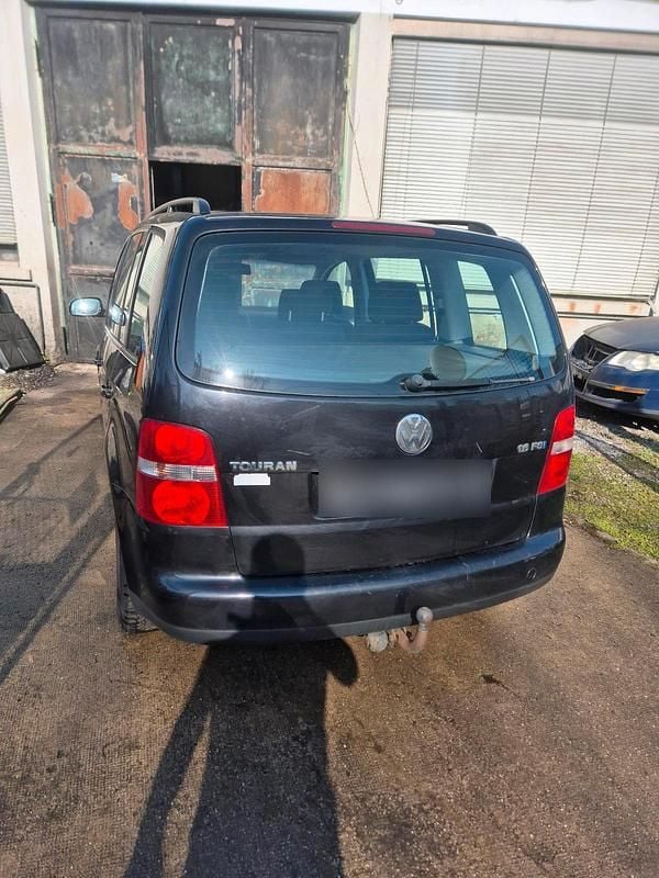 Gebraucht VW Touran 116 PS (85 kW) 2003 Schwarz Van / Kleinbus