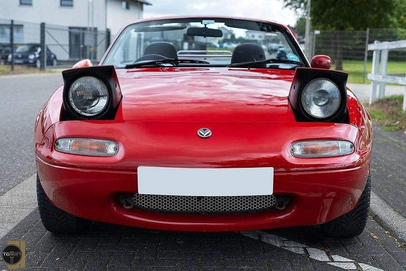 Gebraucht Mazda MX5 116 PS (85 kW) 1990 Rot Cabrio