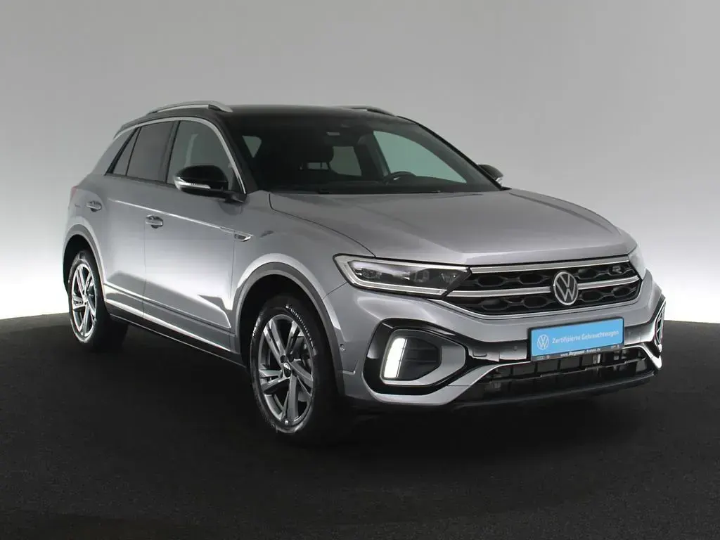 Gebraucht VW T-Roc R-line 150 PS (110 kW) 2025 Silber / pyrit silber SUV